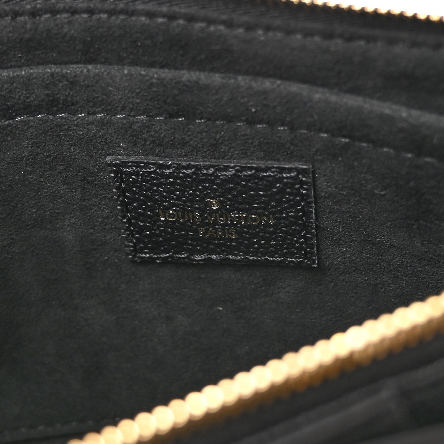 Louis Vuitton Empreinte Monogram Giant Multi Pochette Accessories Black 6 of 10