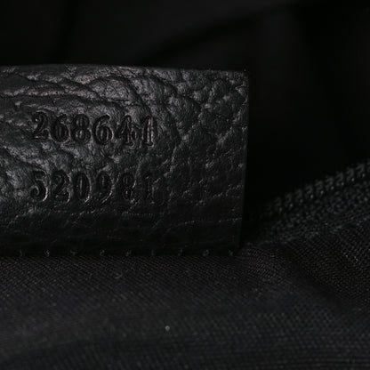Gucci Monogram Medium Abbey Convertible Tote Black 7 of 10