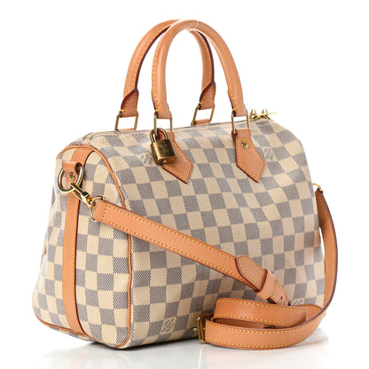 Louis Vuitton Damier Azur Speedy Bandouliere 25 2 of 5