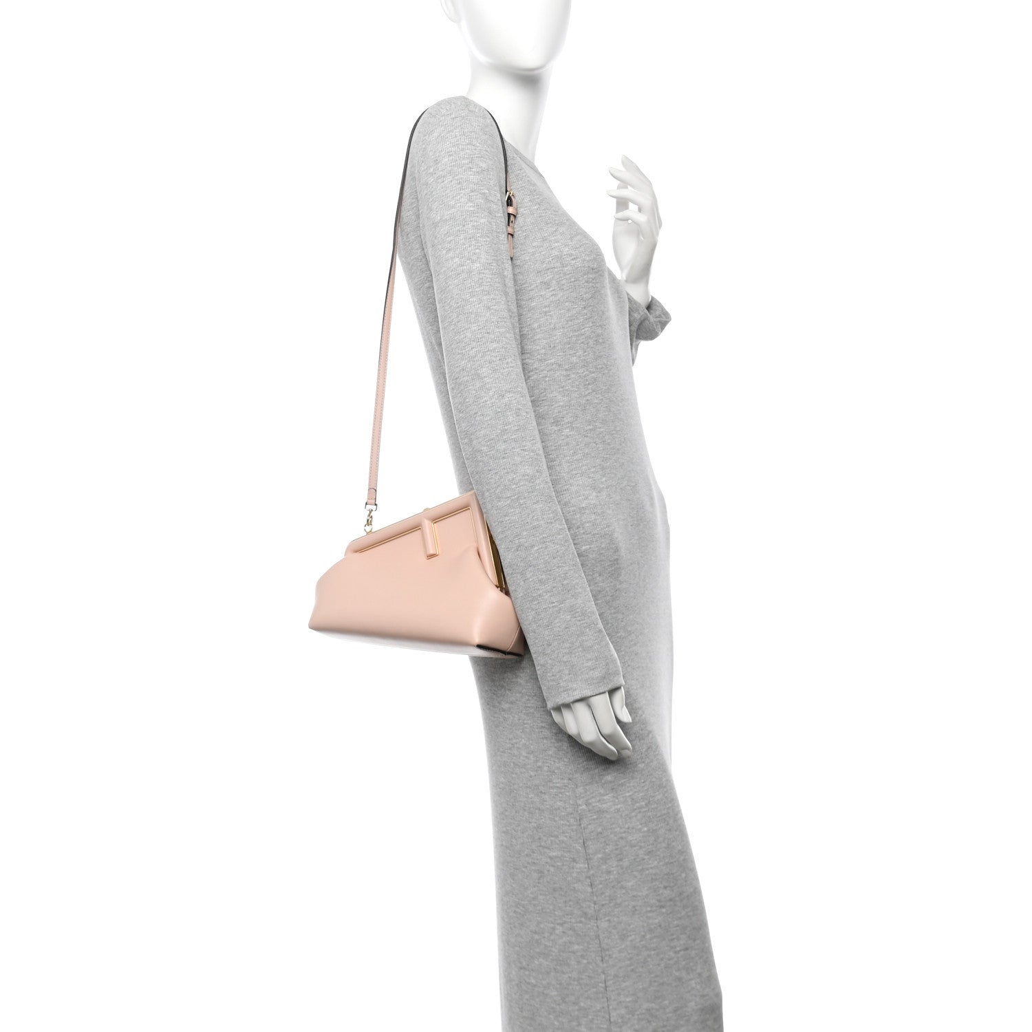 Fendi Shiny Nappa Small Fendi First Poudre 2 of 10