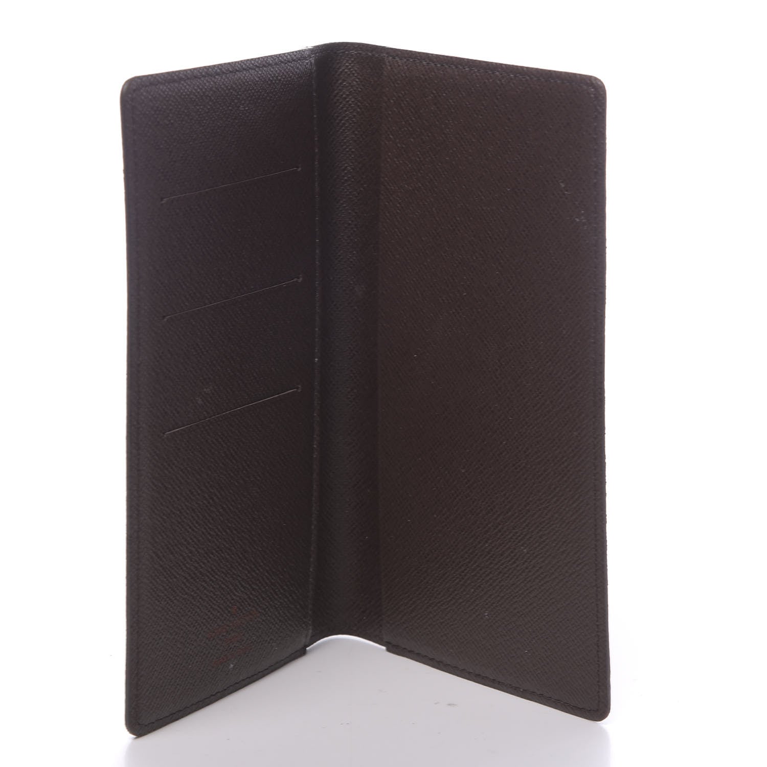 Louis Vuitton Damier Ebene Checkbook Cover Wallet 5 of 10