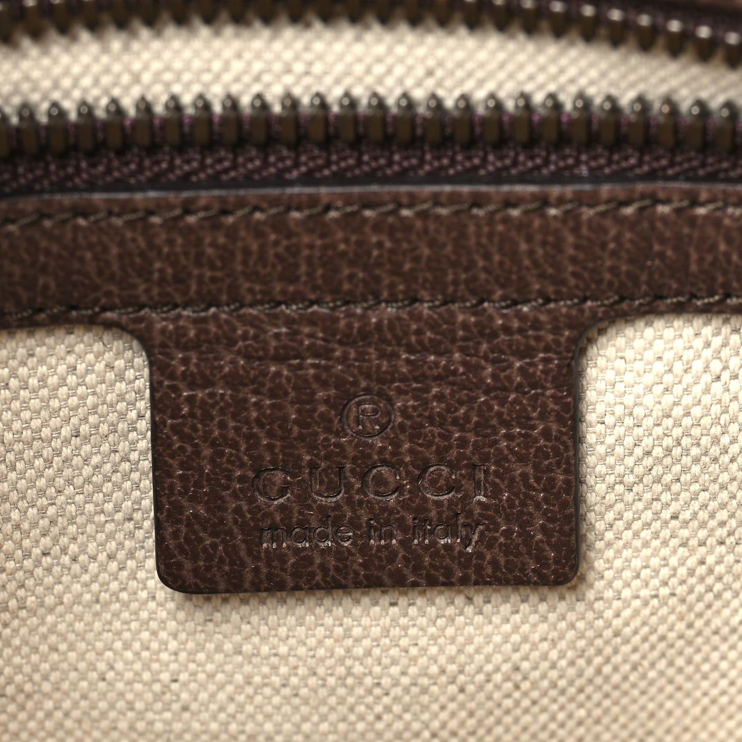 GG Supreme Monogram Web Small Ophidia Messenger Bag Brown