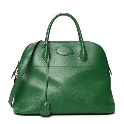 Hermes Courchevel Bolide 35 Vert Bengale 1 of 17