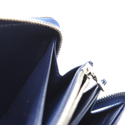 Louis Vuitton Monogram Escale Zippy Wallet Blue 7 of 8
