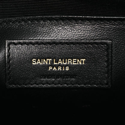 Saint Laurent Calfskin Small Monogram Kate Satchel Black 6 of 14
