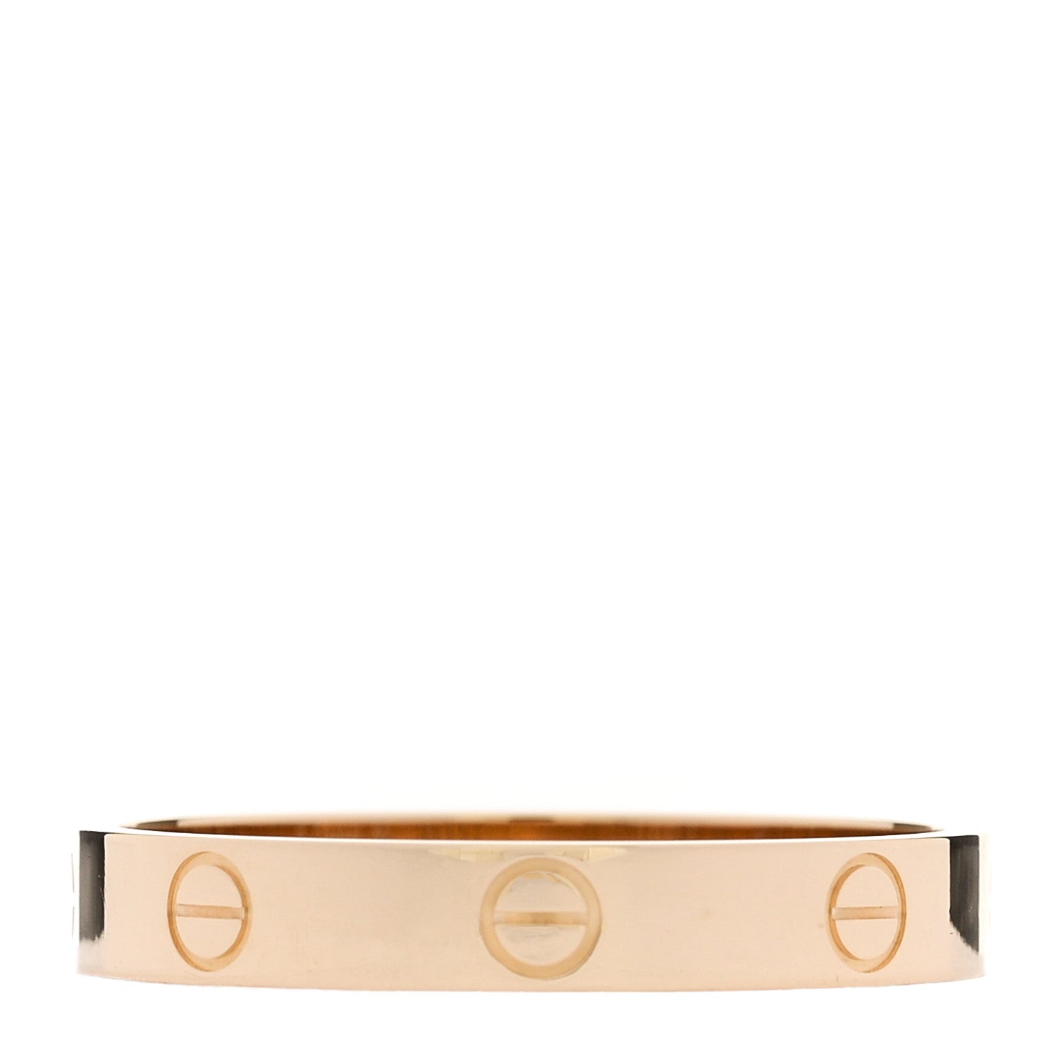 Cartier 18K Yellow Gold 3.5mm LOVE Wedding Band Ring 64 10.75 3 of 5