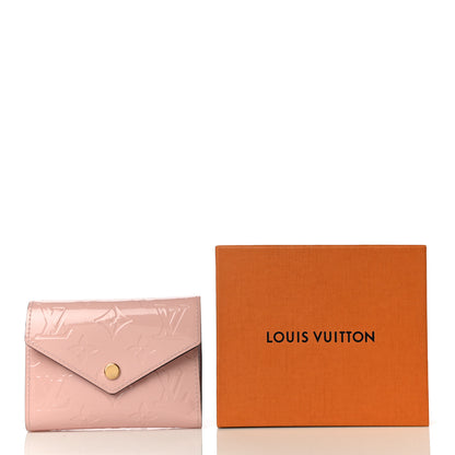 Louis Vuitton Vernis Victorine Wallet Rose Ballerine 10 of 10
