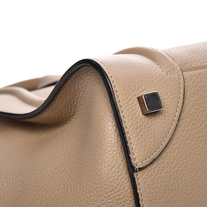 Celine Drummed Calfskin Mini Luggage Dune 9 of 12