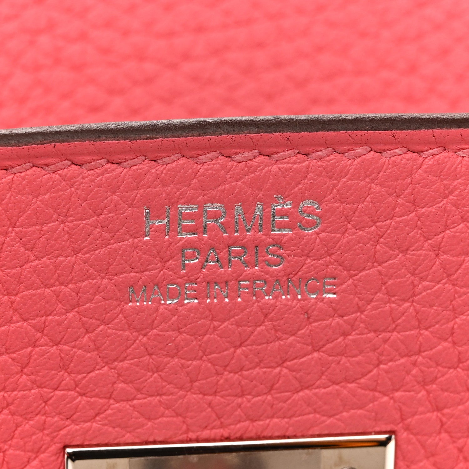 Hermes Togo Birkin 30 Rose Azalee 6 of 11