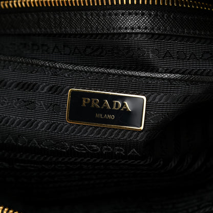 Prada Tessuto Nylon Saffiano Tote Black 5 of 10