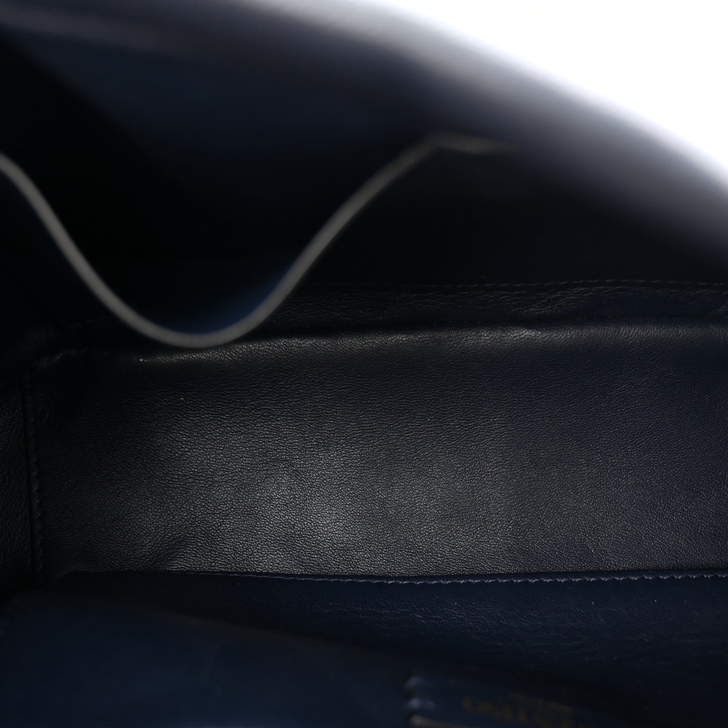 Nappa Large Roman Stud Shoulder Bag Marine