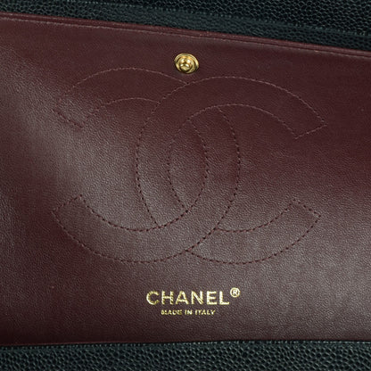 Chanel Caviar Quilted Jumbo Double Flap Black 6 of 9
