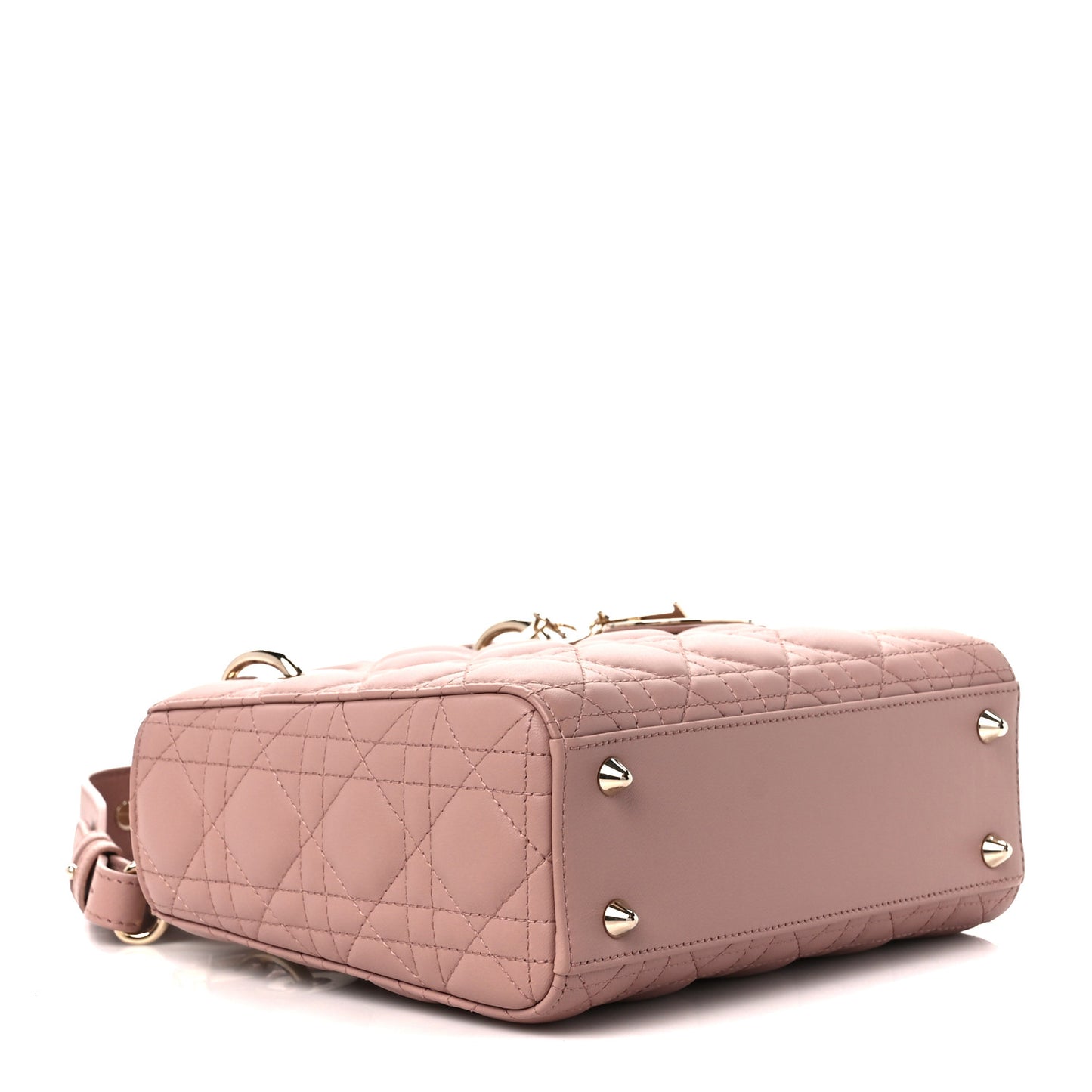 Lambskin Cannage Small My ABC Dior Lady Dior Blush