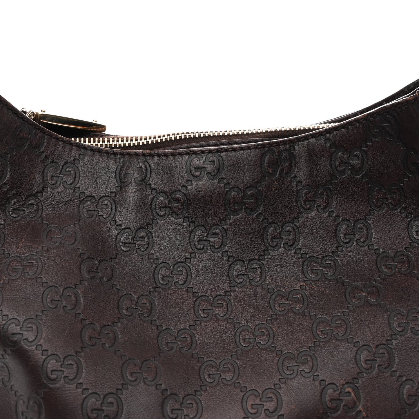 Guccissima Creole Hobo Chocolate