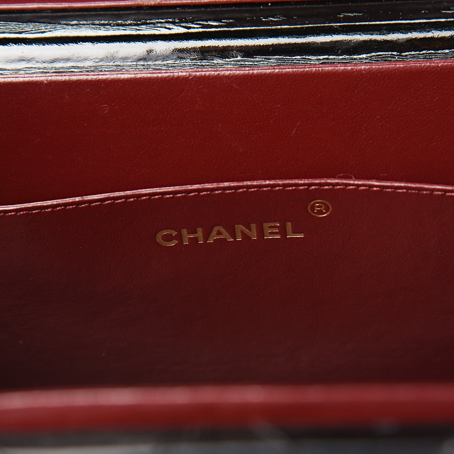 Chanel Patent Quilted Vanity Train Case Black 6 of 10
