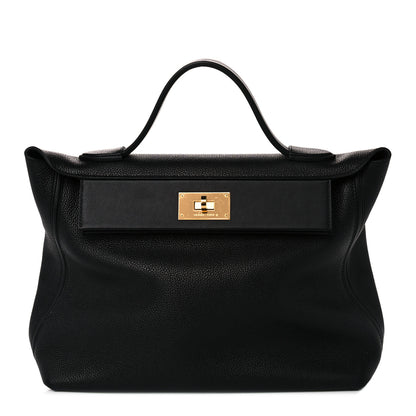 Hermes Taurillon Maurice Swift 24/24 35 Black 1 of 18
