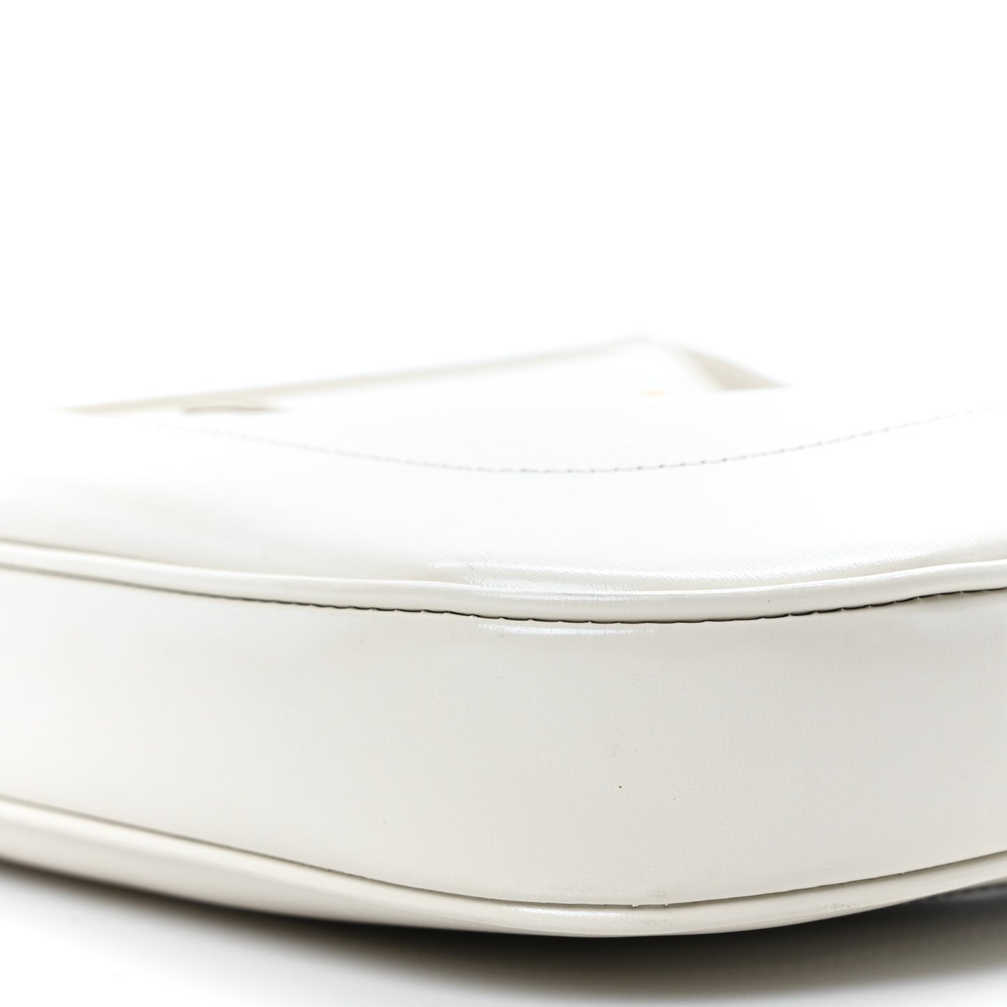 Boarded Dyana Lux Calfskin Small Jackie 1961 Hobo Mystic White