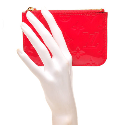 Louis Vuitton Vernis Key Pouch Hot Pink 2 of 6