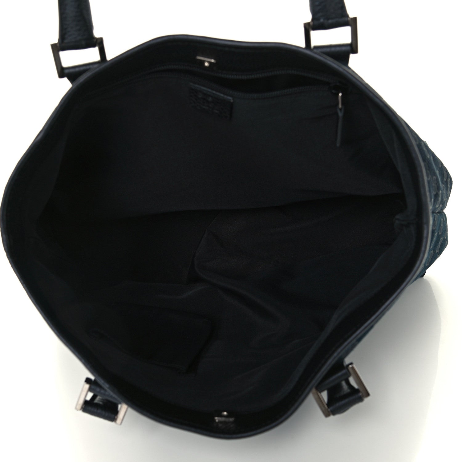 Gucci Monogram Tote Black 6 of 10