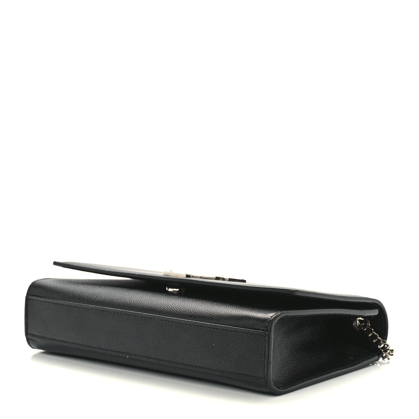 Grain De Poudre Medium Classic Monogram Kate Satchel Black