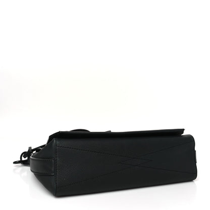 Louis Vuitton Calfskin Aerogram Messenger Black 4 of 9