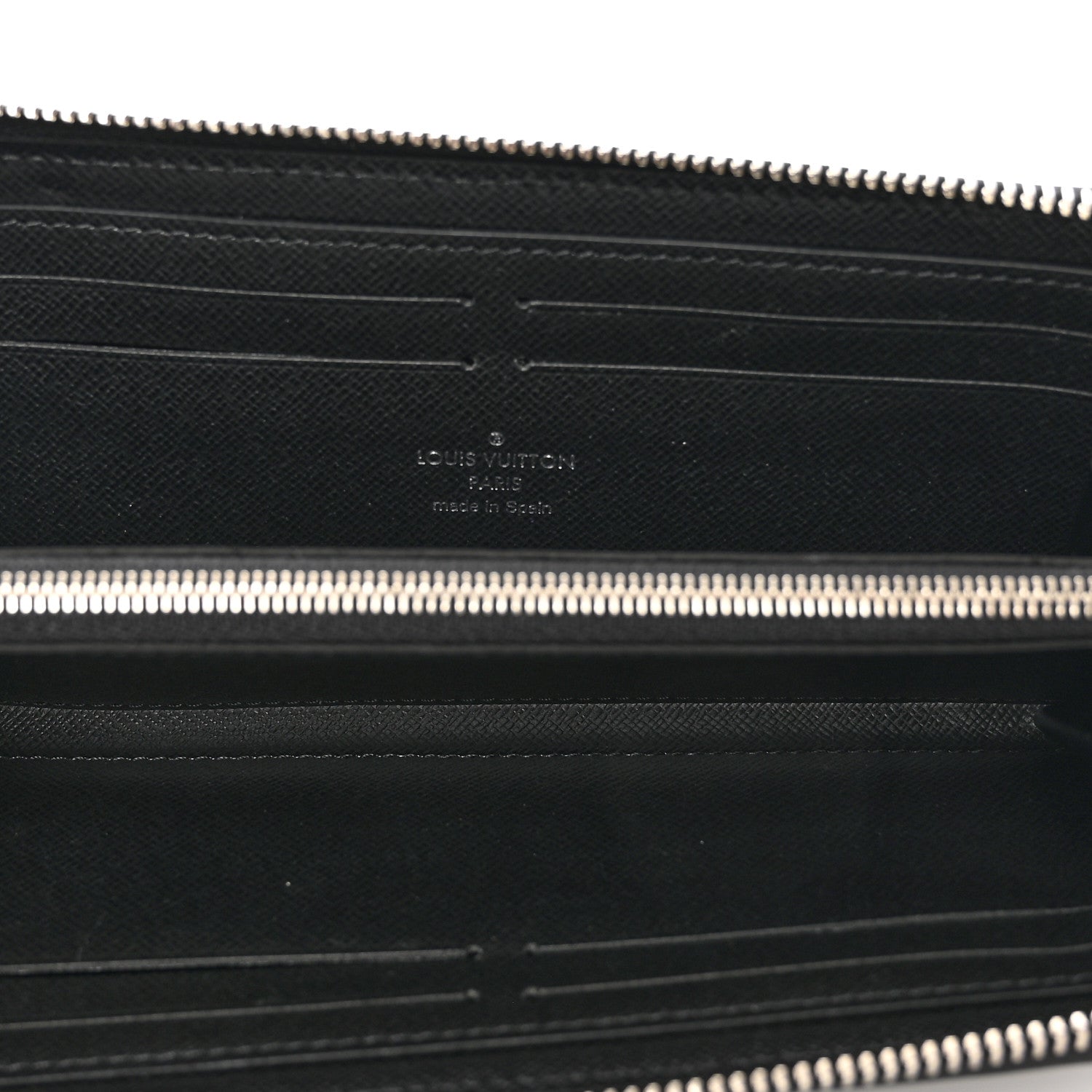 Louis Vuitton Epi Clemence Wallet Black 5 of 7