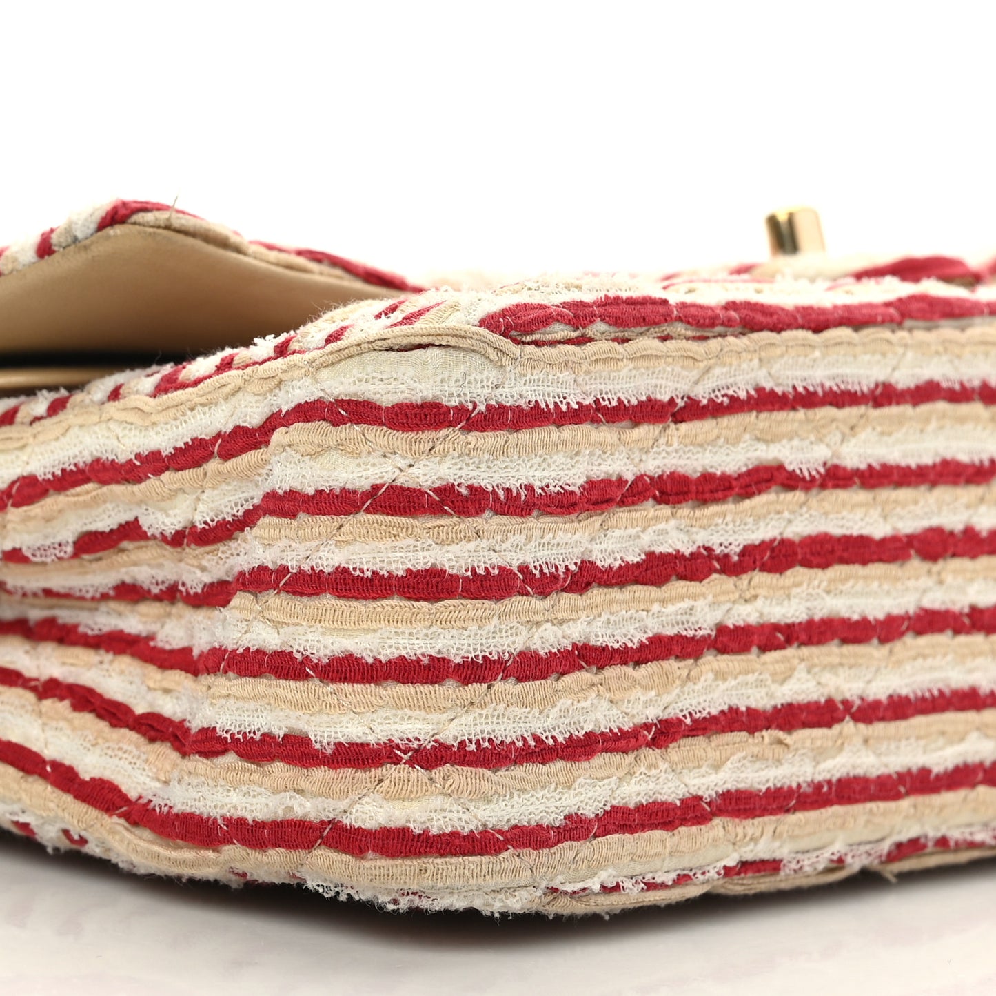 Jersey Quilted Medium Coco Sailor Flap Red White