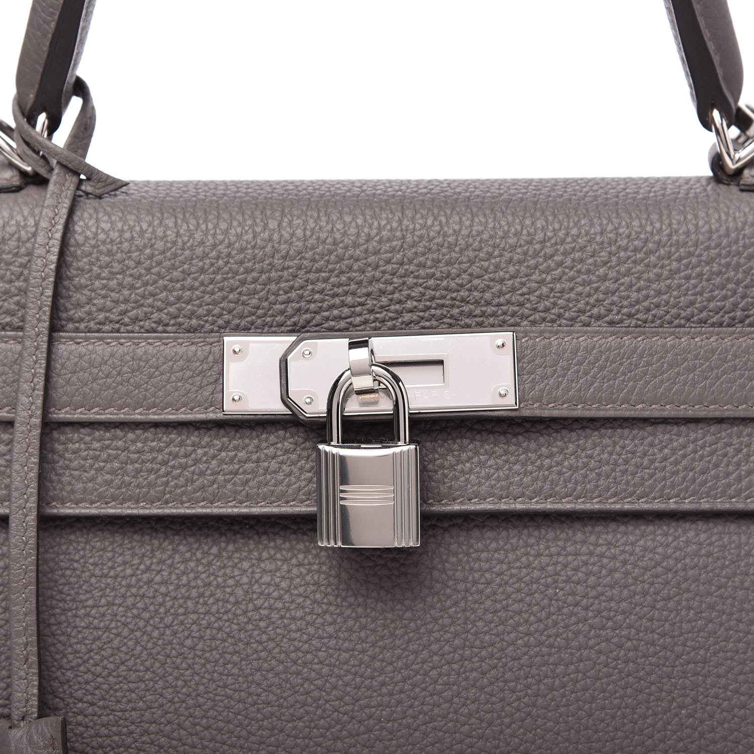 Hermes Togo Kelly Retourne 28 Etain 10 of 11