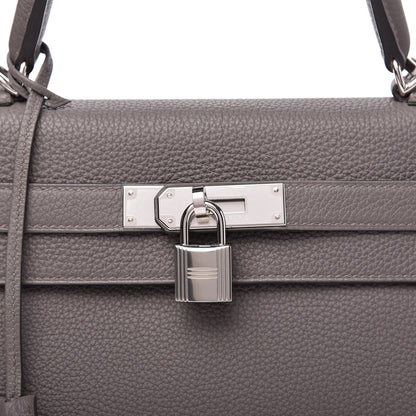 Hermes Togo Kelly Retourne 28 Etain 10 of 11