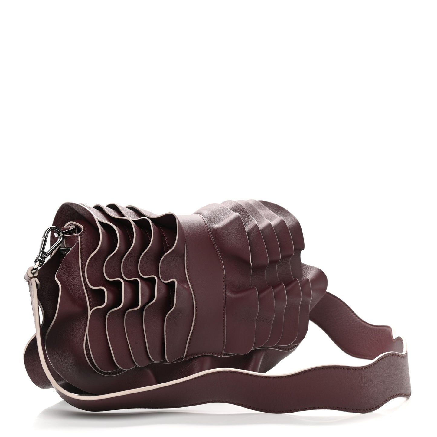 Vitello Seta Multi Waves Baguette Bordeaux