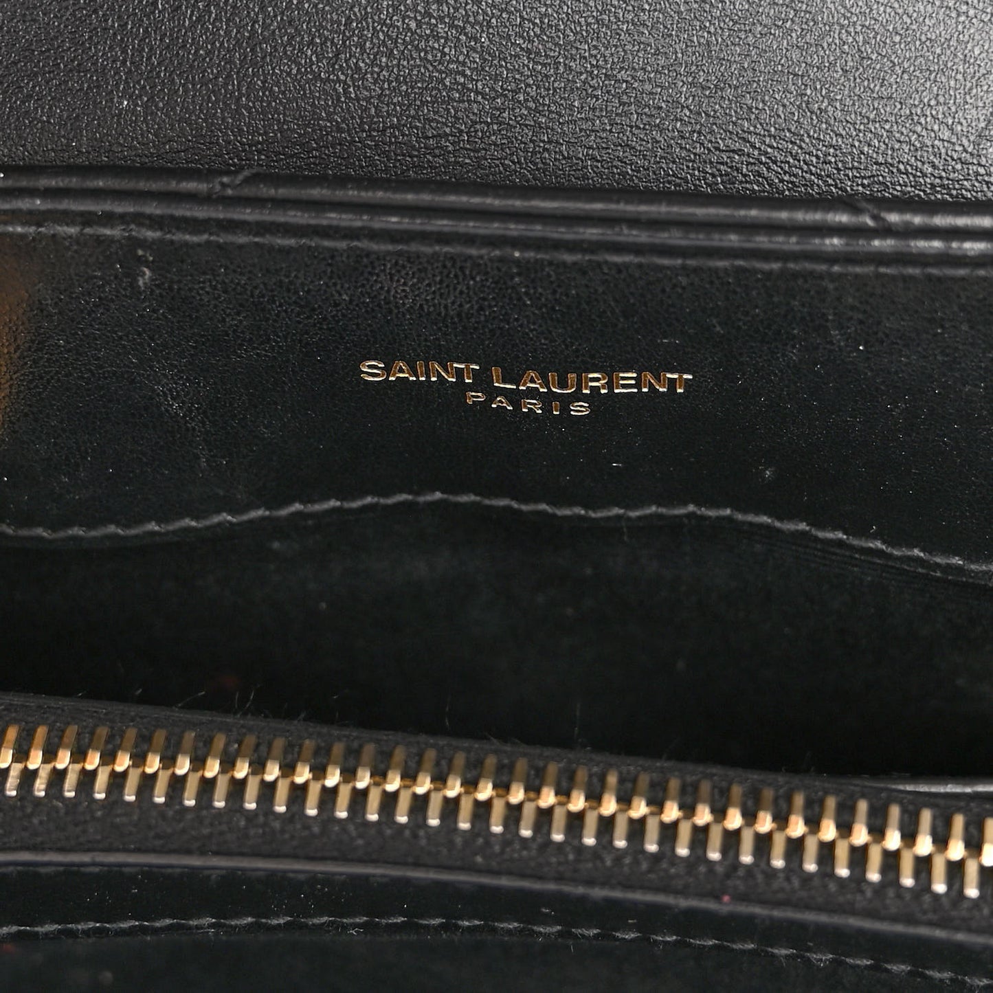 Calfskin Y Quilted Monogram Small Loulou Chain Satchel Black
