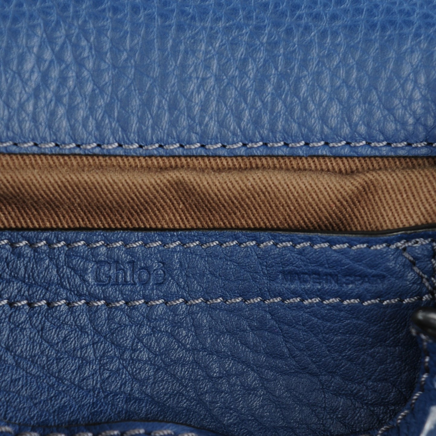 Calfskin Mini Marcie Round Crossbody Bag Royal Navy
