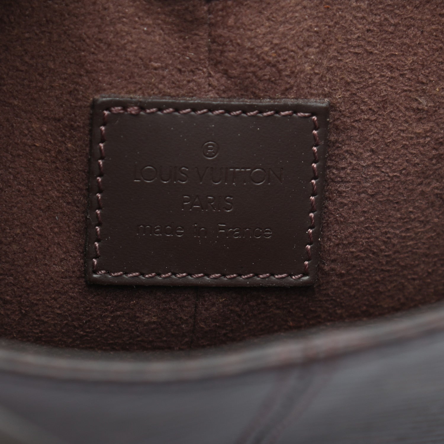 Louis Vuitton Epi Demi Lune Pochette Moka 10 of 13