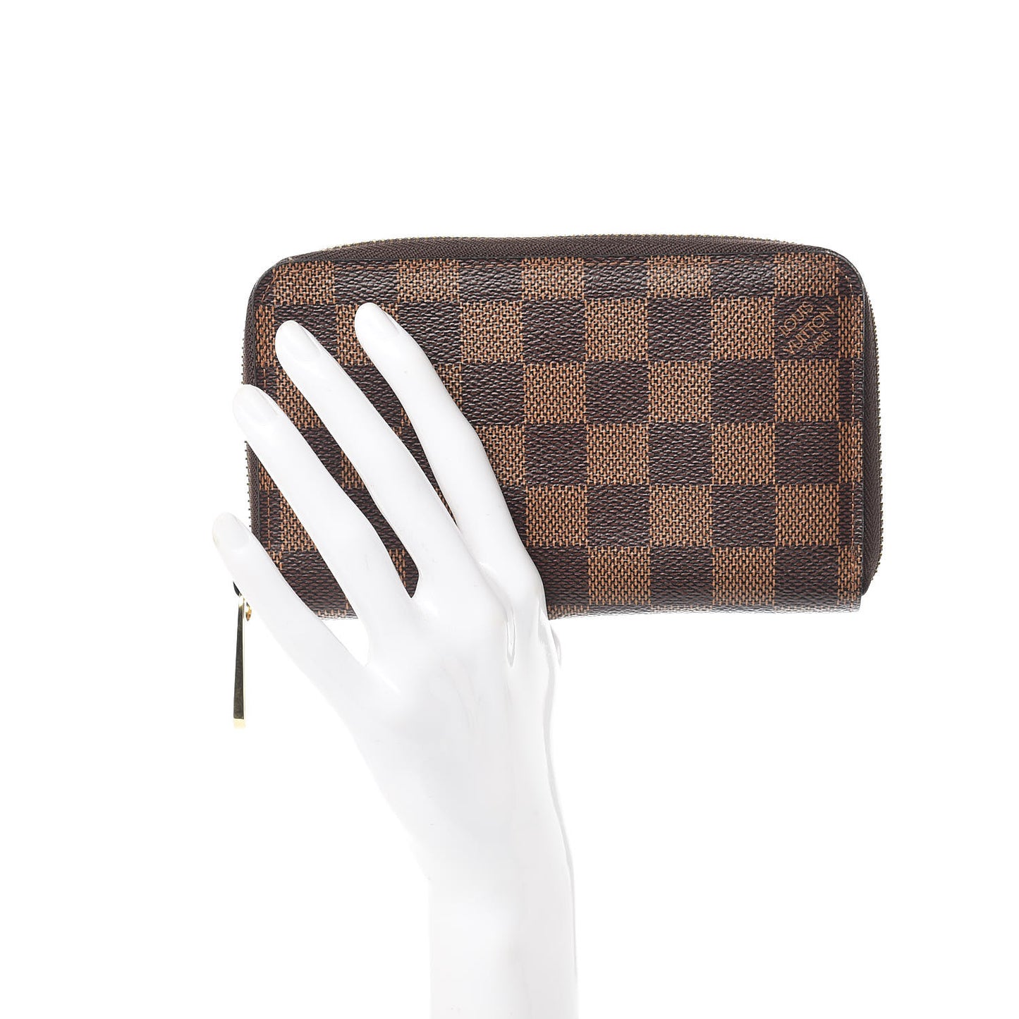 Damier Ebene Compact Zippy Wallet