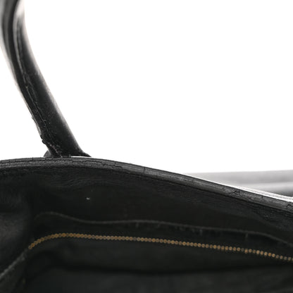 Saint Laurent Calfskin Large Sac de Jour Carryall Black 14 of 18
