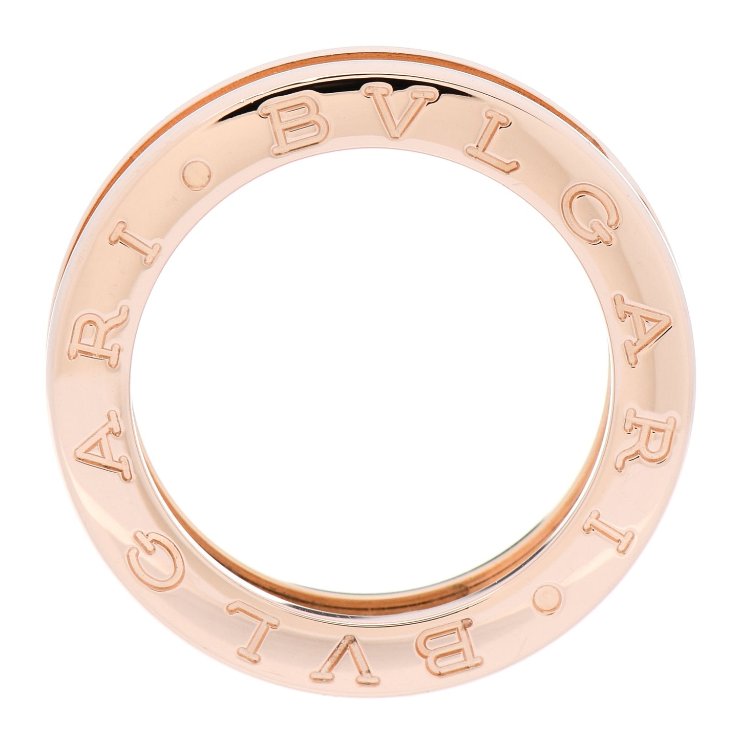 18K Rose Gold B.Zero1 One-Band Ring 50 5.25