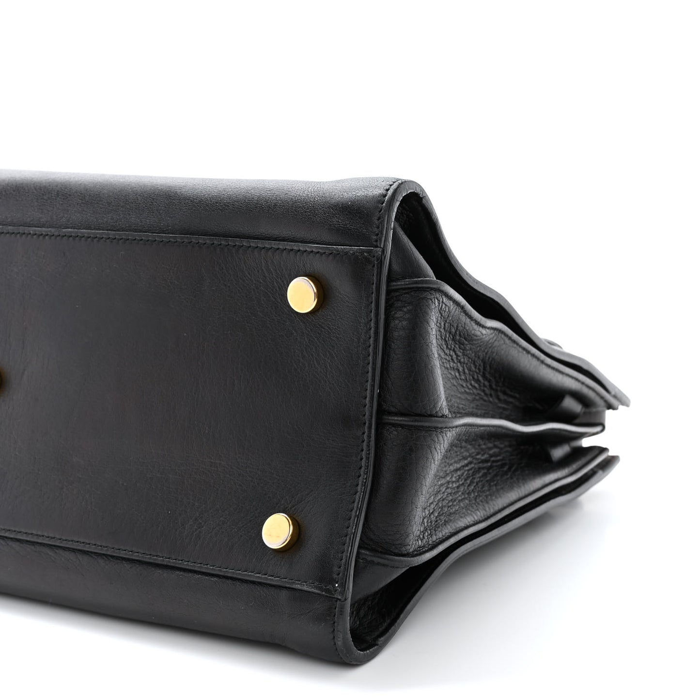 Calfskin Large Sac De Jour Carryall Black