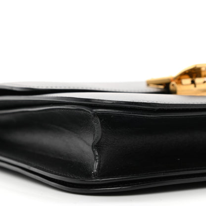 Celine Box Calfskin Medium Classic Box Flap Bag Black 8 of 13