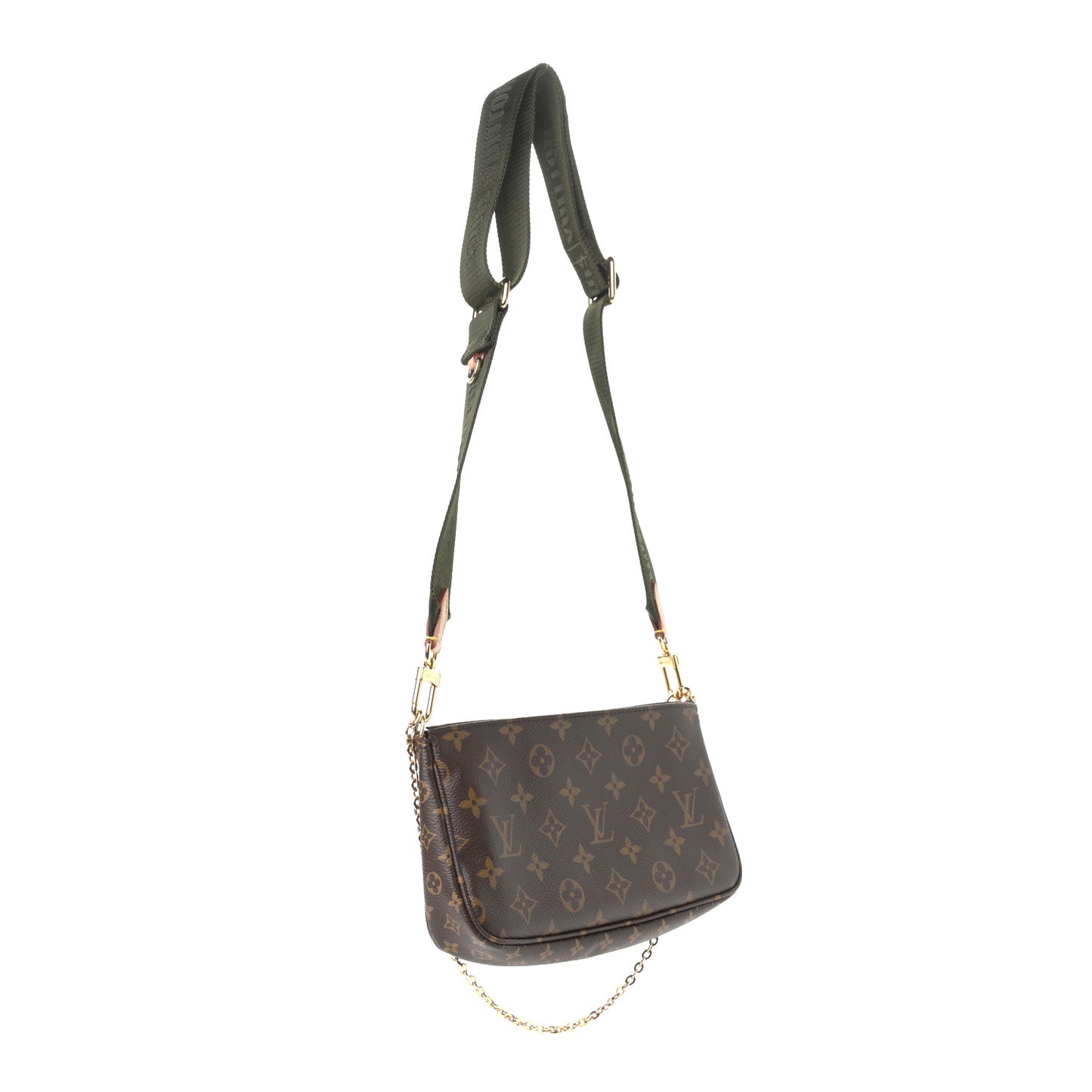 Monogram Multi Pochette Accessories Kaki