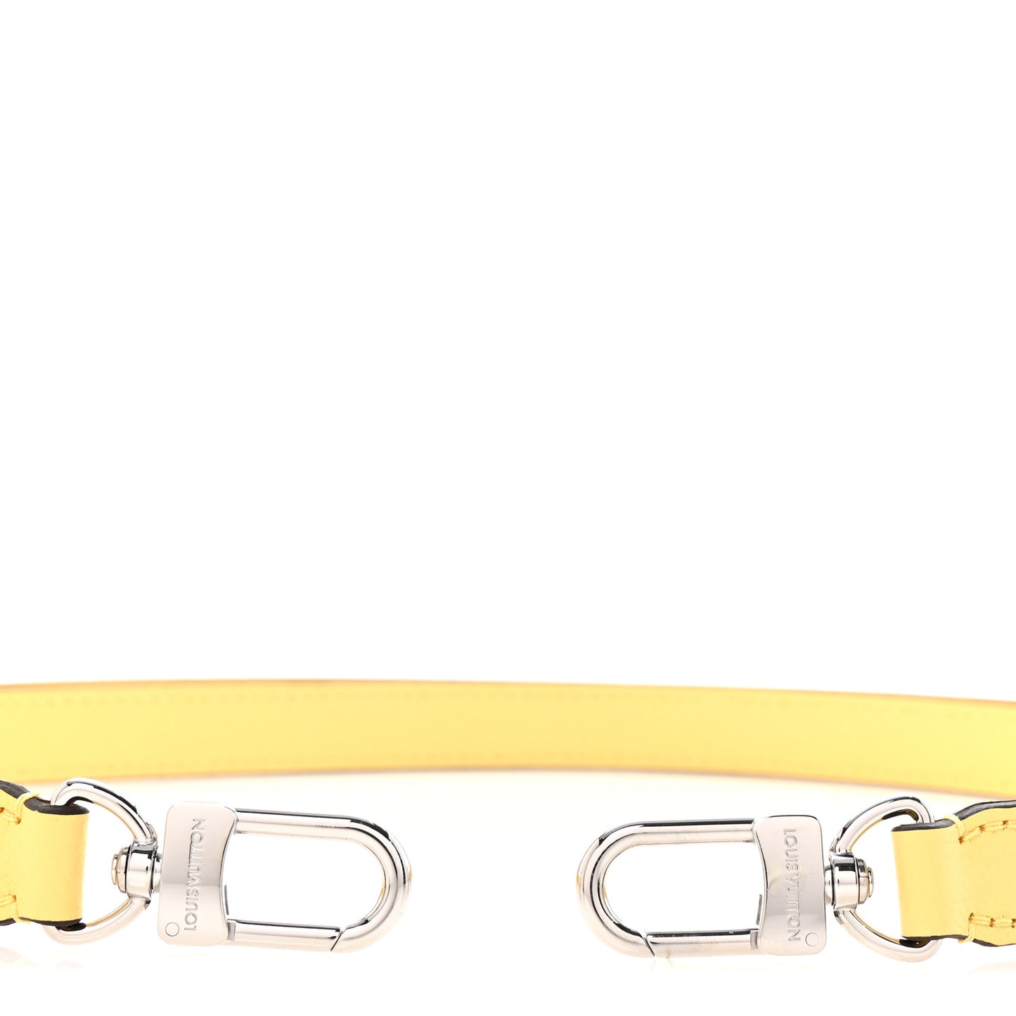 Calfskin Buci Shoulder Strap Jaune