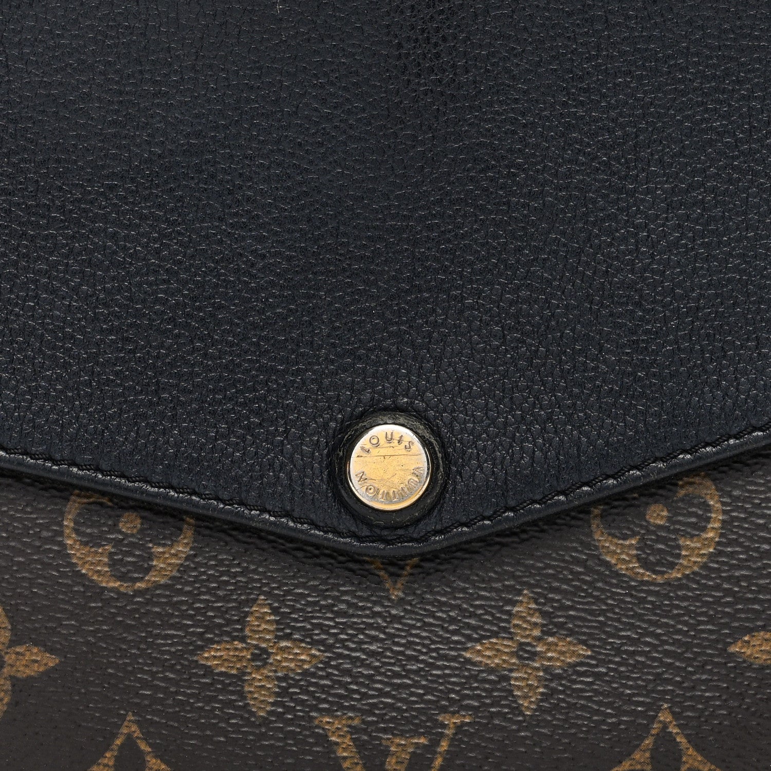 Louis Vuitton Monogram Twice Pochette Black 8 of 10