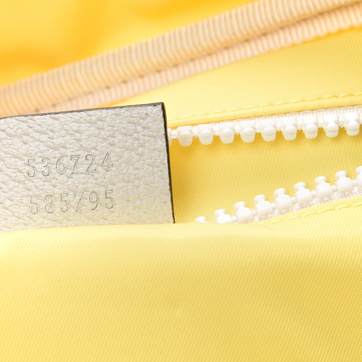 Nylon Twill Blind For Love Interlocking G Backpack Pastel Yellow Multicolor