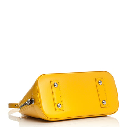 Louis Vuitton Epi Alma BB Citron 5 of 9