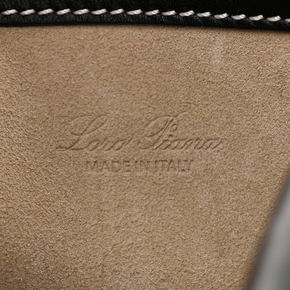 Loro Piana Smooth Calfskin Small Bale Bag Black 6 of 9