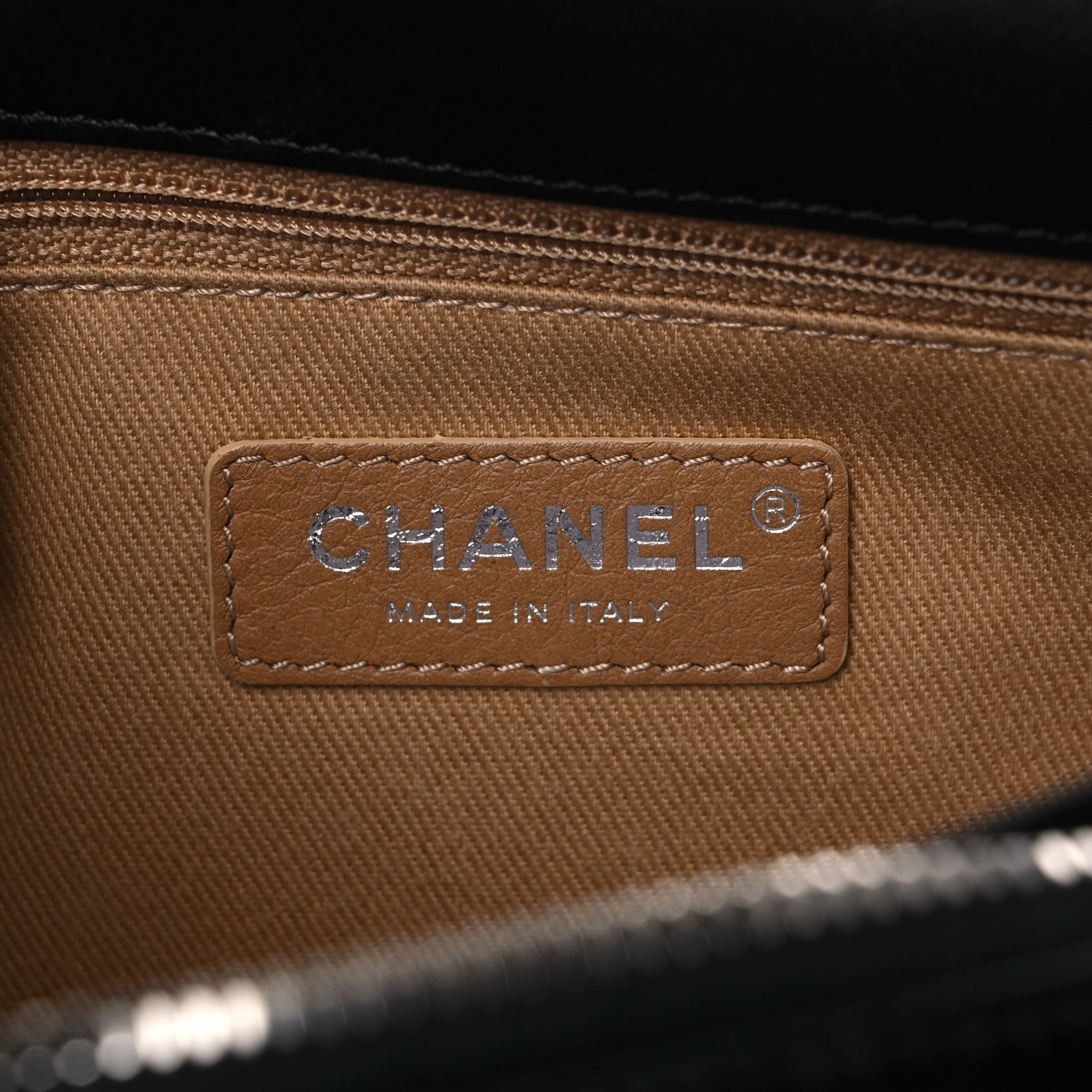 Chanel Aged Calfskin Quilted Express Zip Around Flap Black 6 of 12
