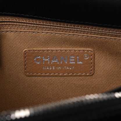 Chanel Aged Calfskin Quilted Express Zip Around Flap Black 6 of 12
