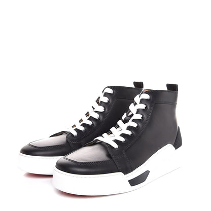 Christian Louboutin Mens Calfskin Rankick Flat Sneakers 41.5 Black 3 of 9