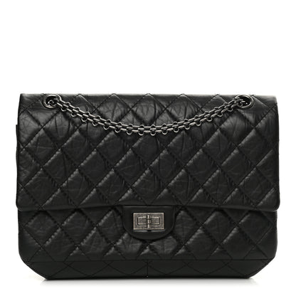Chanel Aged Calfskin Quilted 2.55 Reissue 226 Flap Black 1 of 14