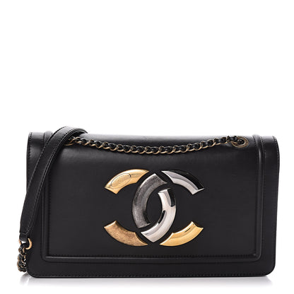 Chanel Lambskin CC Antico Flap Black 1 of 11