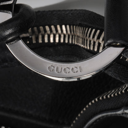 Gucci Leather Moon Hobo Black 9 of 9